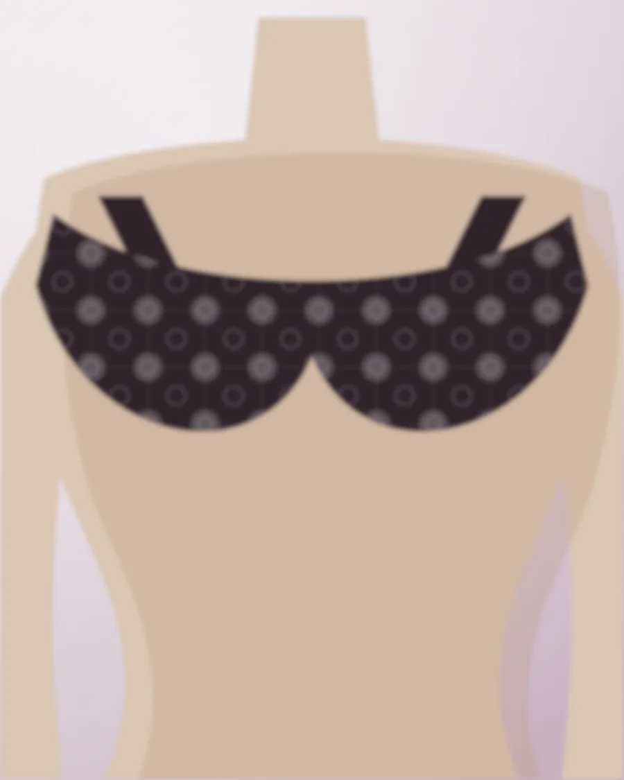 Black lace bra, 34B — Bras from Lene